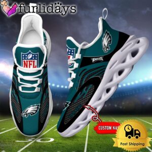 Philadelphia Eagles Custom Max Soul Shoes