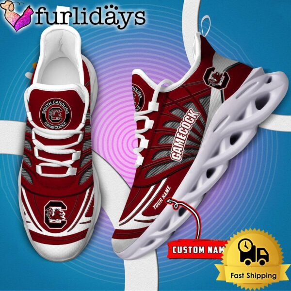 South Carolina Gamecocks NCAA Custom Max Soul Shoes Sneaker