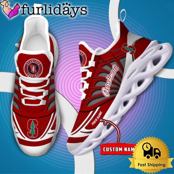 Stanford Cardinal NCAA Custom Max Soul Shoes Sneaker