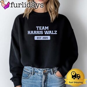 Team Harris Walz Est 2024 T Shirt