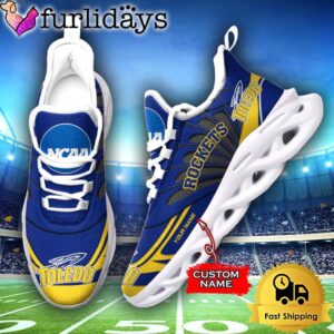 Toledo Rockets NCAA Custom Max Soul Shoes Sneakers