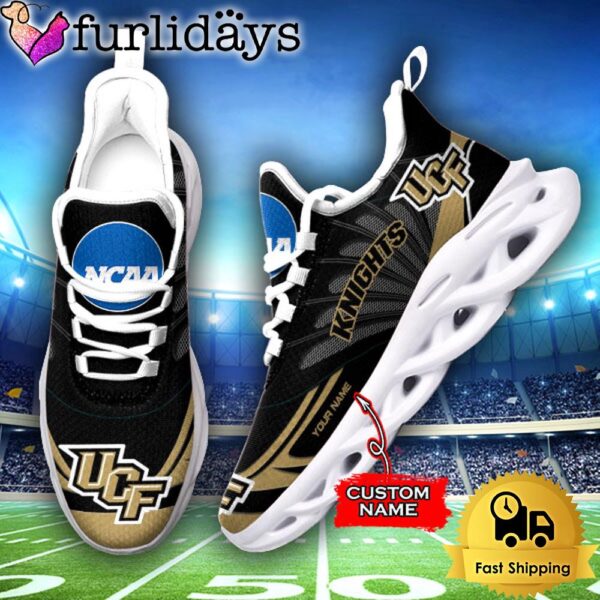 UCF Knights NCAA Custom Max Soul Shoes Sneakers