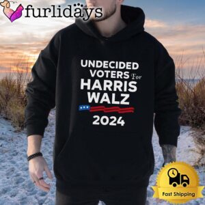 Undecided Voters For Harris Walz 2024 T Shirt