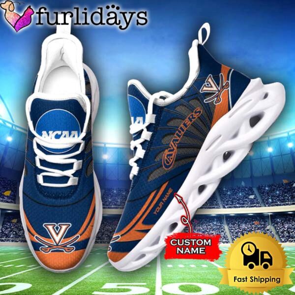 Virginia Cavaliers NCAA Custom Max Soul Shoes Sneakers