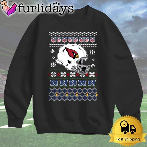 Arizona Cardinals Helmet Team Christmas T Shirt