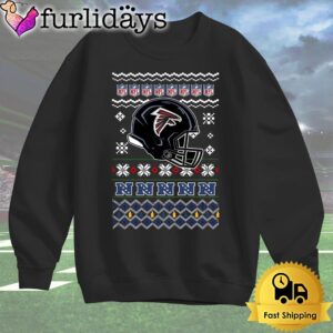 Atlanta Falcons Helmet Team Christmas T Shirt