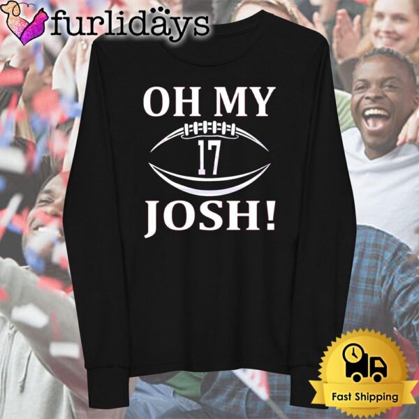 Buffalo Bills Football Josh Allen 17 Oh My Josh T Shirt