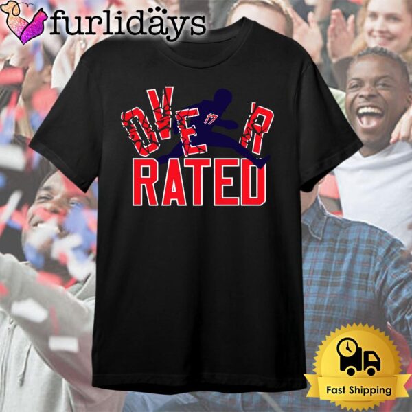 Buffalo Bills Football Josh Allen 17 Over Rated T Shirt