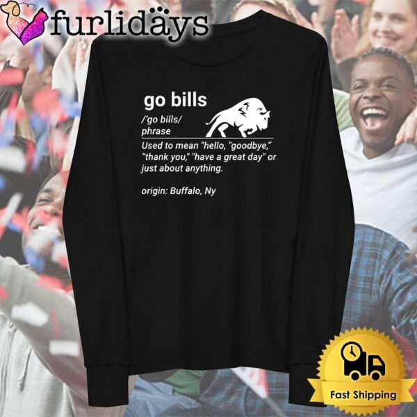 Buffalo Bills Go Bill Definition Funny Fans T Shirt