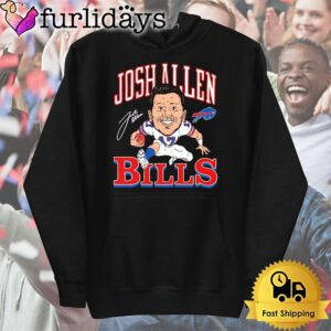 Buffalo Bills Josh Allen Overcoming Hurdle Signature T Shirt