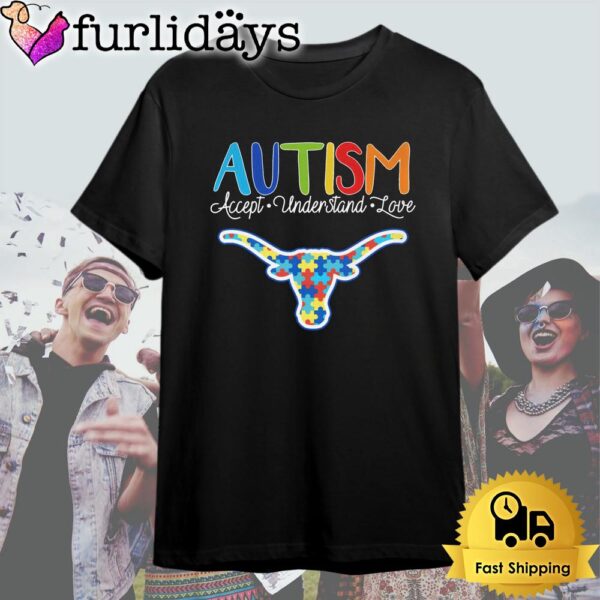 Buffalo Bulls Autism Accept Understand Love T Shirt