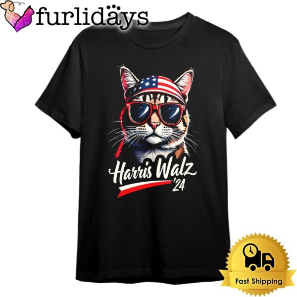 Cat Harris Walz Kamala Harris 2024 T Shirt