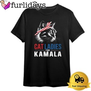 Cat Ladies For Kamala T Shirt…