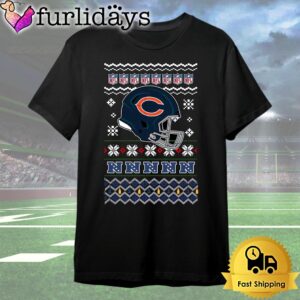 Chicago Bears Helmet Team Christmas T…