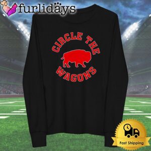 Circle The Wagons Buffalo Bills Football T Shirt