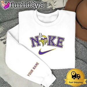 Custom NFL Minnesota Vikings Logo Team…