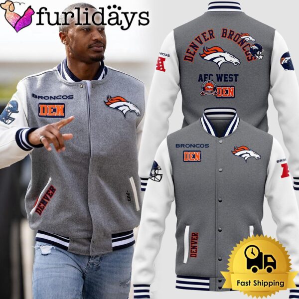 Denver Broncos AFC West Den Baseball jacket