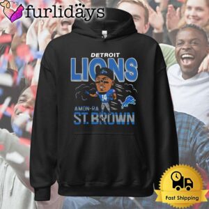 Detroit Lions Amon Ra St Brown T Shirt