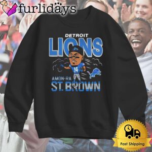 Detroit Lions Amon Ra St Brown T Shirt