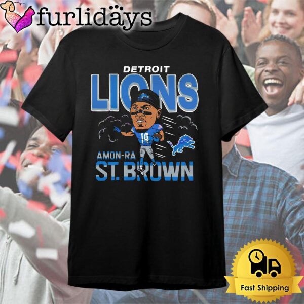 Detroit Lions Amon Ra St Brown T Shirt