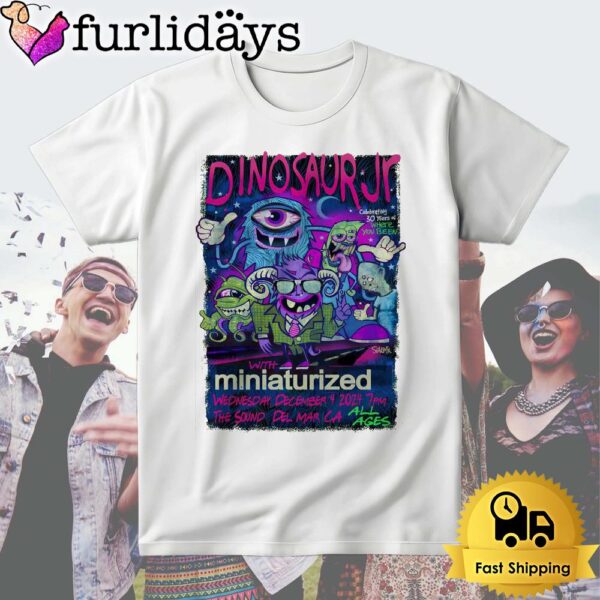 Dinosaur Jr At The Sound In Del Mar, CA On Dec 4 2024 T Shirt