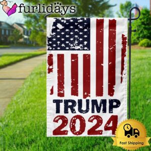 Donald Trump 2024 With US Flag…