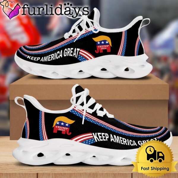 Donald Trump Keep America Great 2024 Max Soul Shoes