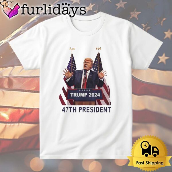 Donald Trump Won 2024 President 47th T Shirt