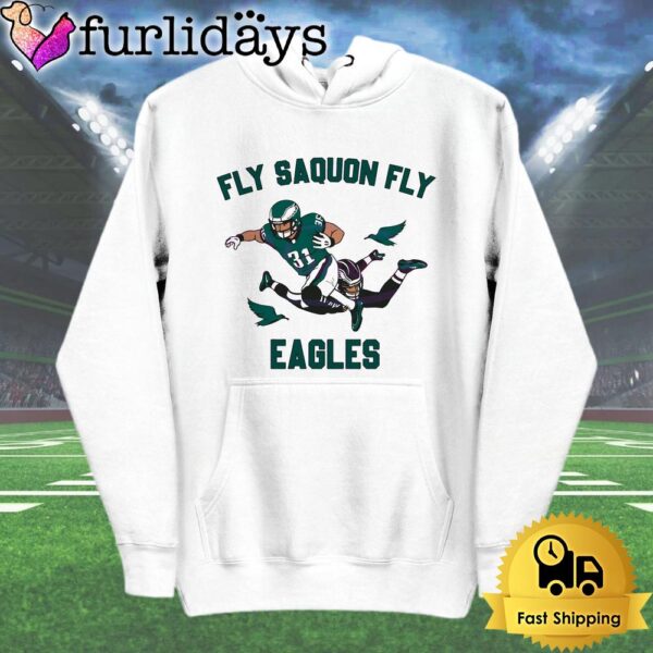 Fly Saquon Fly Eagles Football Player T Shirt