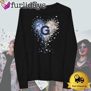 Georgetown Hoyas Crystal Heart T Shirt