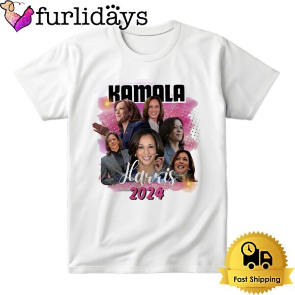 Gliter Kamala Harris Bright T Shirt