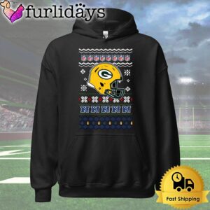 Green Bay Packers Helmet Team Christmas T Shirt