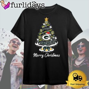 Green Bay Packers Merry Christmas T…