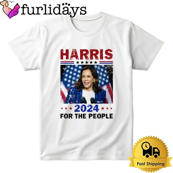 Harris 2024 For The People Bright T Shirt