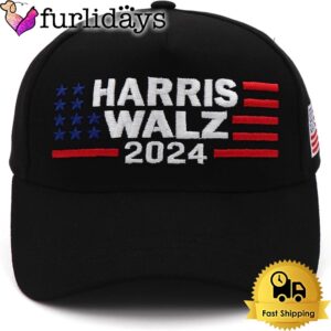 Harris Waltz 2024 American Flag Embroidered…