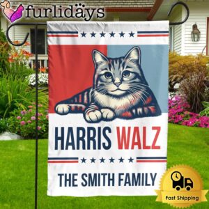 Harris Walz 2024 Cat Obviously Flag…