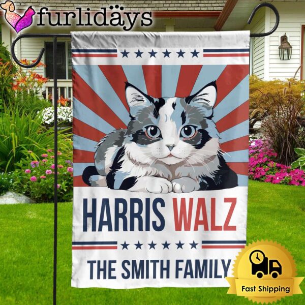 Harris Walz 2024 Obviously Flag Kamala Harris 2024 Custom Garden Flag