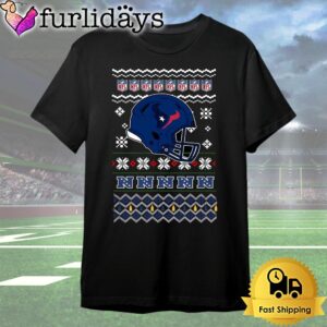 Houston Texans Helmet Team Christmas T…