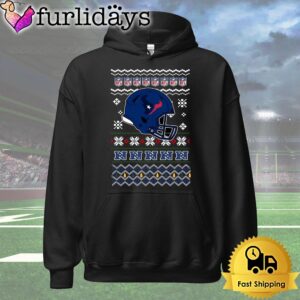 Houston Texans Helmet Team Christmas T Shirt