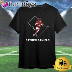 Jayden Daniels Washington Commanders State Star T Shirt