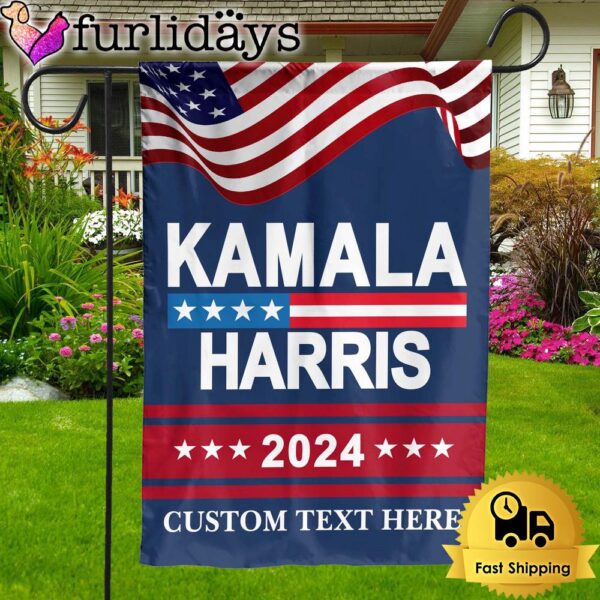 Kamala Harris 2024 Flag Harris 2024 President Custom Garden Flag