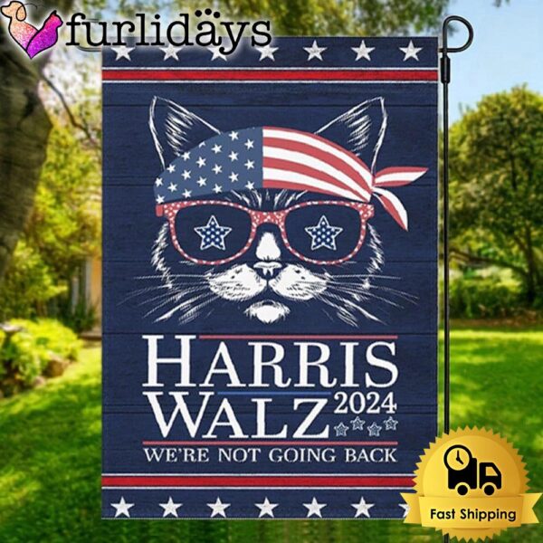 Kamala Harris Waltz Garden Flag