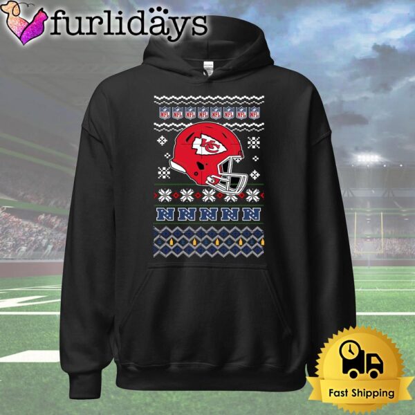 Kansas city chiefs Helmet Team Christmas T Shirt