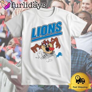 Looney Tunes Taz Detroit Lions T…