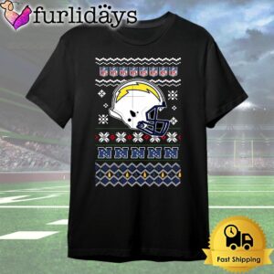 Los Angeles Chargers Helmet Team Christmas…