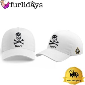 Navy Midshipmen Skull And Crossbones Baseball…