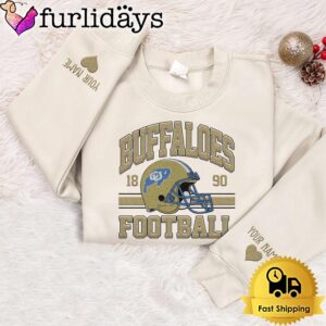 NCAA Colorado Buffaloes Year The Team Was Founded Custom Embroidered Sweatshirt