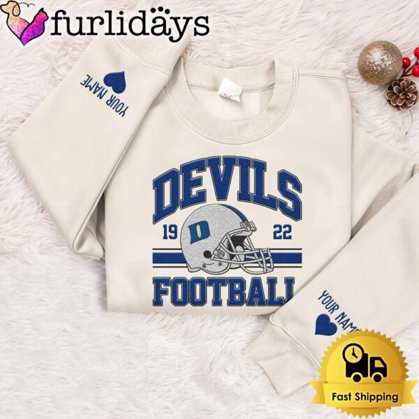 NCAA Duke Blue Devils Year The Team Was Founded Custom Embroidered Sweatshirt