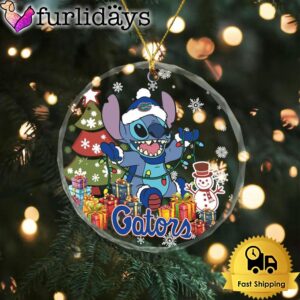 NCAA Florida Gators Cute Stitch Christmas…