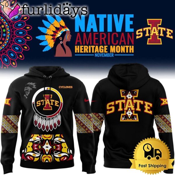 NCAA Iowa State Cyclones 2024 Native American Heritage Month Hoodie